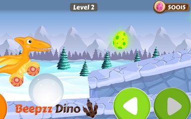 Screenshot 4: Car games for kids - Dino game
