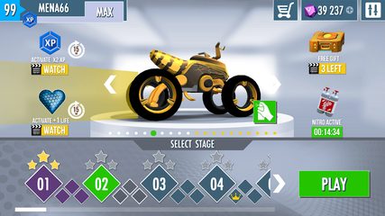 Screenshot 5: Gravity Rider Zero