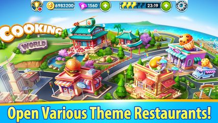 Screenshot 8: Cooking World Crazy Diner Mama