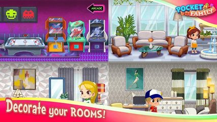 Screenshot 7: Pocket Family Dreams: Build My Virtual Home