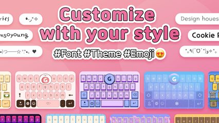 Screenshot 5: Design Keyboard - Fonts, Emoji