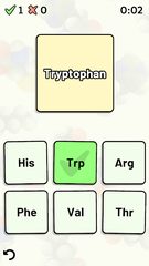 Screenshot 6: Amino Acid Quiz