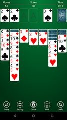 Screenshot 1: Classic Solitaire Free