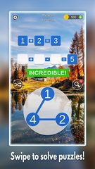 Screenshot 1: Mathscapes: Fun Math Puzzles