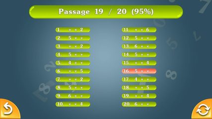 Screenshot 4: Learning to count numbers from 0 to 100