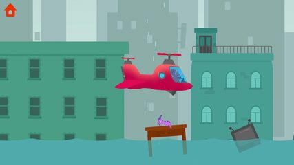 Screenshot 6: Dinosaur Helicopter - for kids