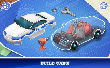 Screenshot 2: Kids Cars Games! Build a car and truck wash!