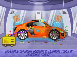 Screenshot 5: Kids Sports Car Wash Garage