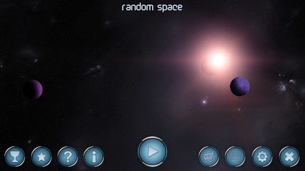 Screenshot 1: Random Space: Survival Simulator