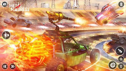 Screenshot 23: Flying Car Robot Shooting Game