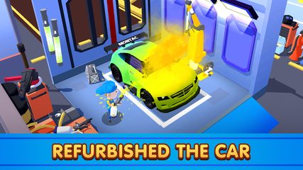 Screenshot 1: Car Fix Tycoon