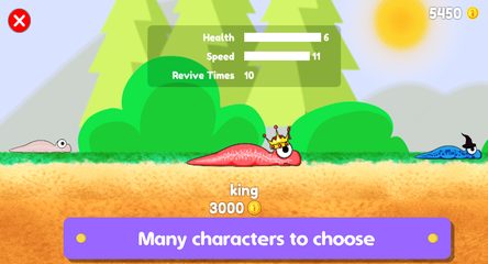 Screenshot 1: Worm runner