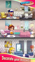 Screenshot 2: Pocket Family Dreams: Build My Virtual Home