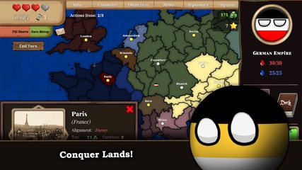 Screenshot 2: Countryball: Europe 1890