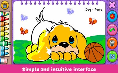 Screenshot 2: Coloring & Learn