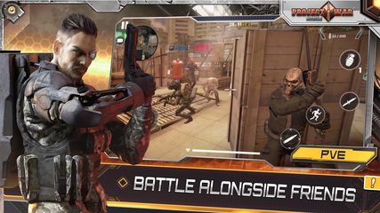 Screenshot 1: Project War Mobile - online shooting game