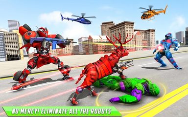 Screenshot 8: Deer Robot Car Game-Robot Game