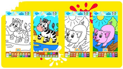 Screenshot 22: Coloring pages for children: animals