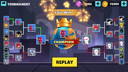 Screenshot 5: Stickman Combat - Superhero Fighter