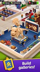 Screenshot 1: Idle Museum Tycoon: Art Empire