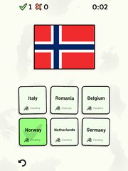 Screenshot 8: Countries of Europe Quiz