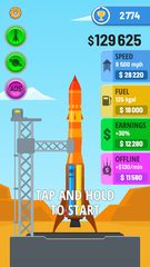Screenshot 1: Rocket Sky!