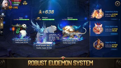 Screenshot 2: Eudemons M: Fantasy of Legends