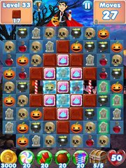 Screenshot 9: Halloween Games 2 - fun puzzle games match 3 games