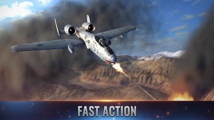 Screenshot 1: Fighter Pilot: HeavyFire