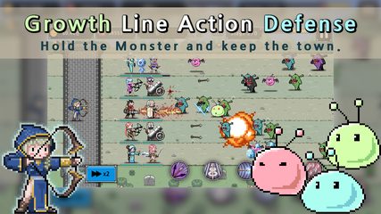 Screenshot 1: Dot Heroes III - Keep the Castle