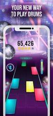 Screenshot 1: DRUM TILES: Be a RockStar