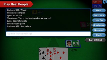 Screenshot 5: Spades +