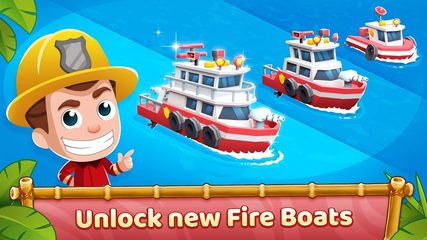 Screenshot 1: Idle Firefighter Tycoon