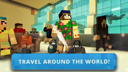 Screenshot 3: Airport Craft: Fly Simulator Boys Craft Building