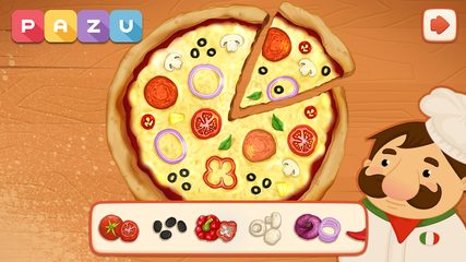 Screenshot 4: Pizza maker - cooking and baking games for kids