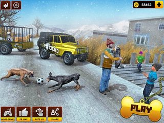 Screenshot 3: Offroad Dog Transport Driving Simulator