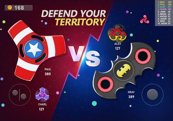 Screenshot 5: Realtime Fidget Spinner Games
