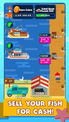 Screenshot 1: Idle Fishing Story