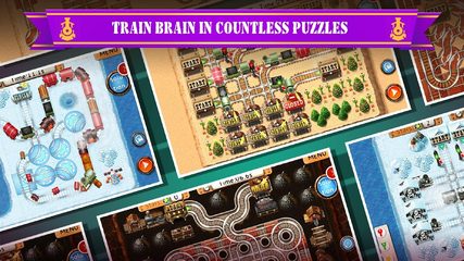 Screenshot 1: Rail Maze 2 : Train puzzler