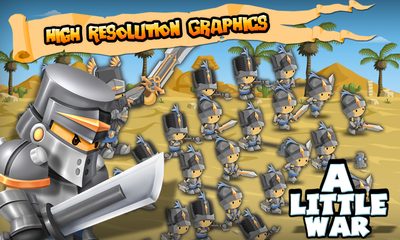 Screenshot 1: A Little War