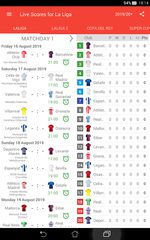 Screenshot 8: Live Scores for La Liga Santander 2021/2022