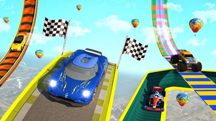 Screenshot 6: Superhero Car: Mega Ramp Games
