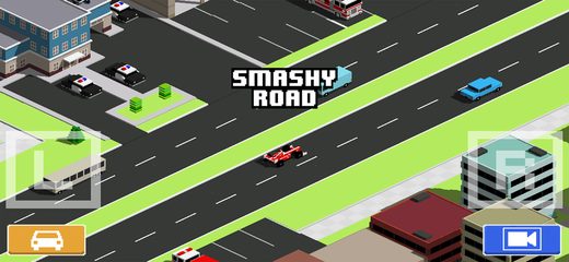Screenshot 1: Smashy Road: Wanted 9+