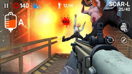 Screenshot 3: Dead Hunter Real: Offline Zomb