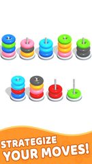 Screenshot 2: Color Hoop Stack - Sort Puzzle