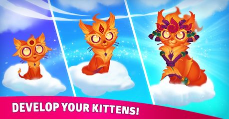 Screenshot 3: Merge Cats: Magic games