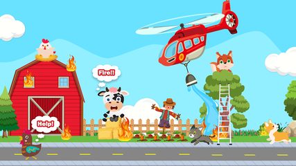 Screenshot 10: Fireman for Kids