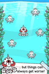 Screenshot 2: Octopus Evolution: Mutant Crazy Merge Clicker Idle