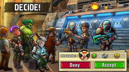 Screenshot 1: Shelter War: Zombie Games