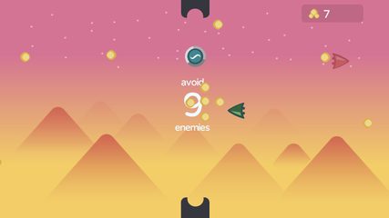 Screenshot 1: Space Bouncer Survive or Die